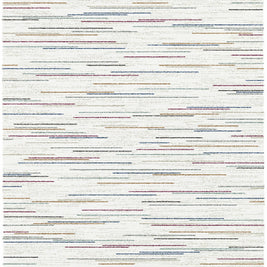 Thick Modern Multi Colour Shaggy Rug Size: 133x195cm