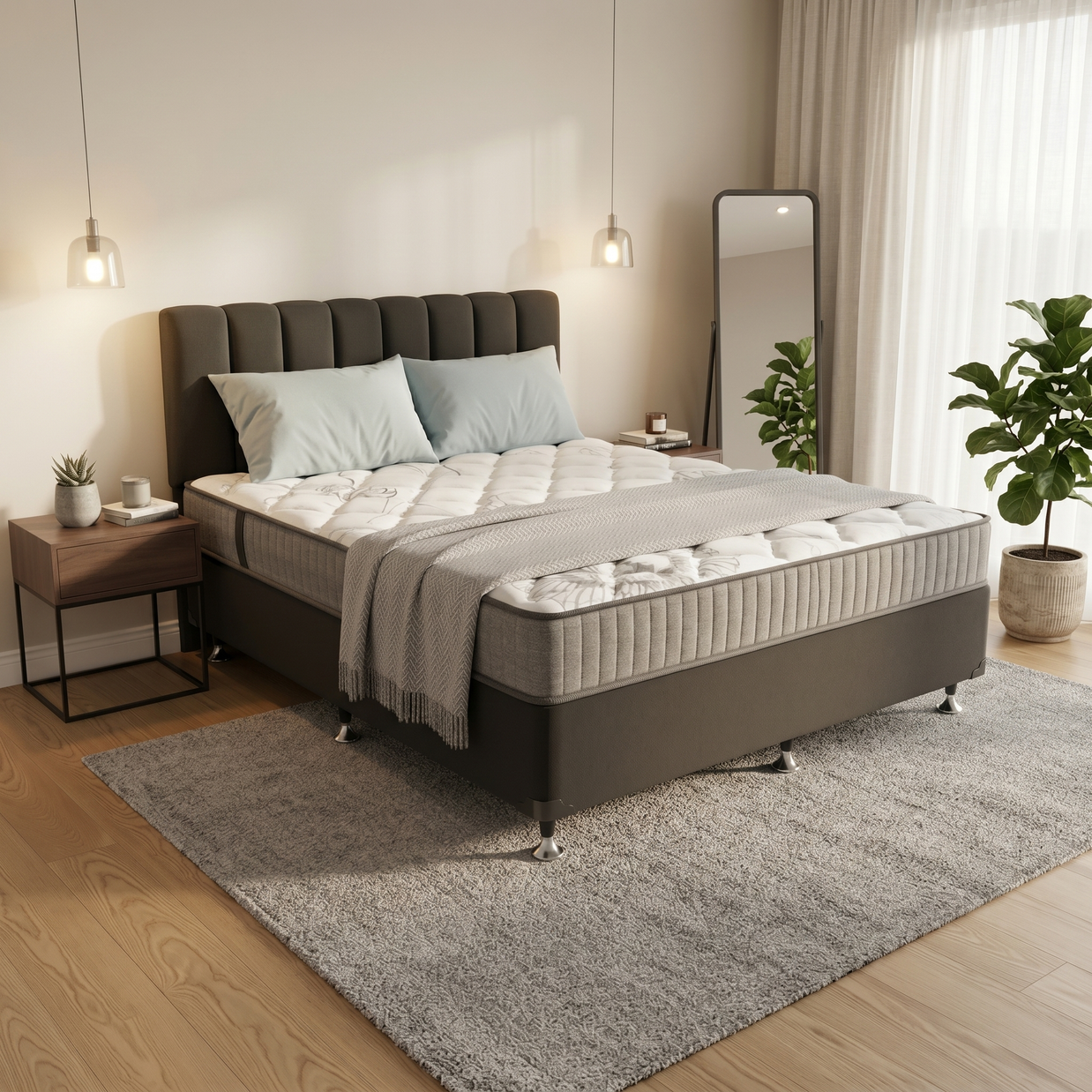 SleepMax Econ Mattress + NZ Made Snooz Bed Base