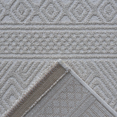 Luxurious Tribal Pattern Textured Trentino Rug