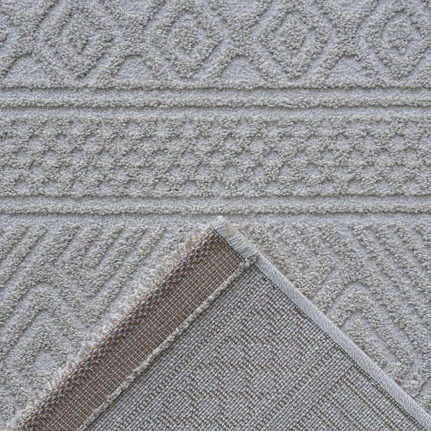 Luxurious Tribal Pattern Textured Trentino Rug