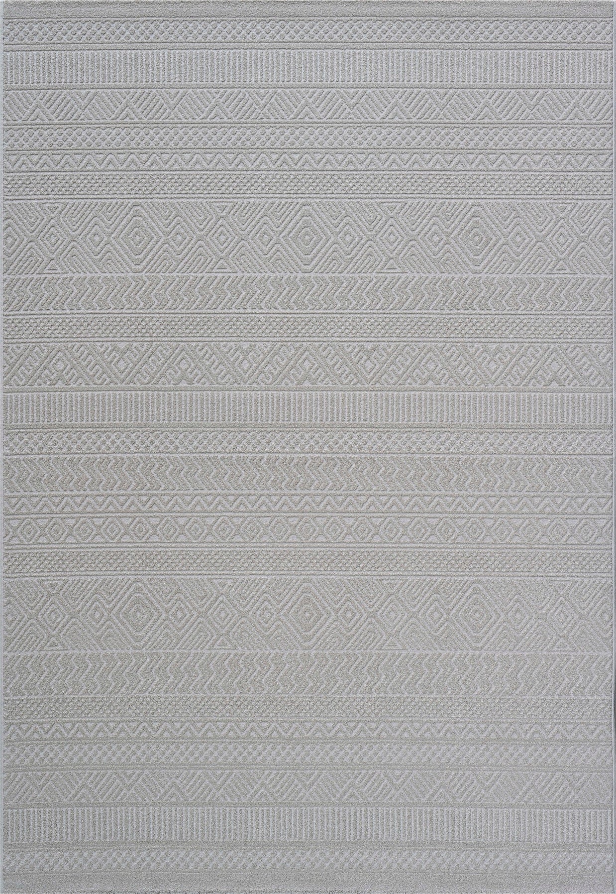 Luxurious Tribal Pattern Textured Trentino Rug