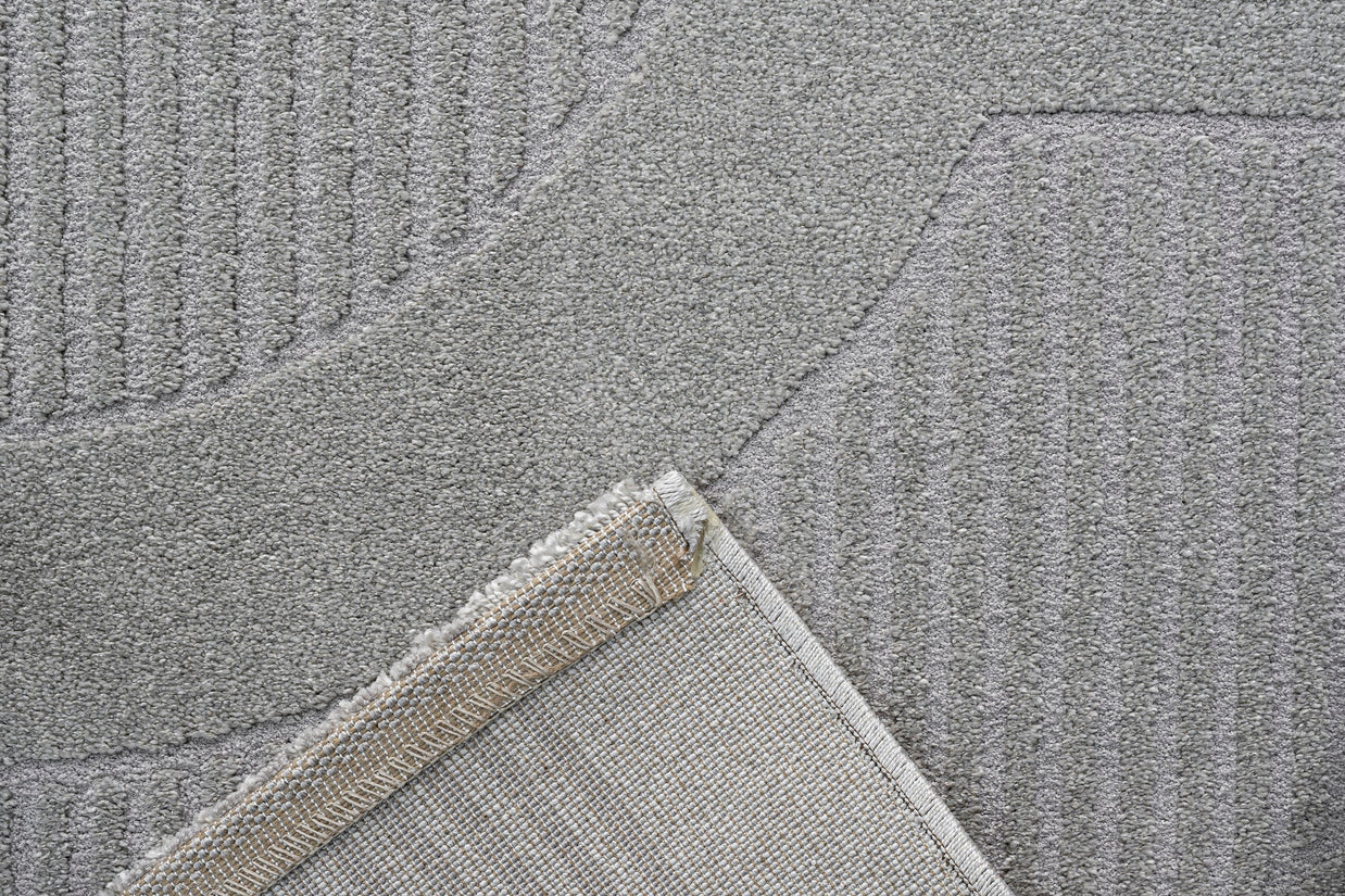 Abstract Geometric Pattern Luxurious Textured Trentino Rug