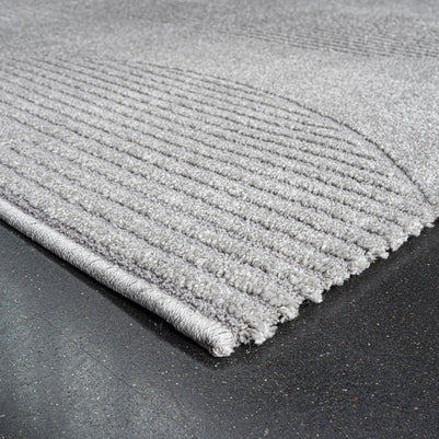 Abstract Geometric Pattern Luxurious Textured Trentino Rug