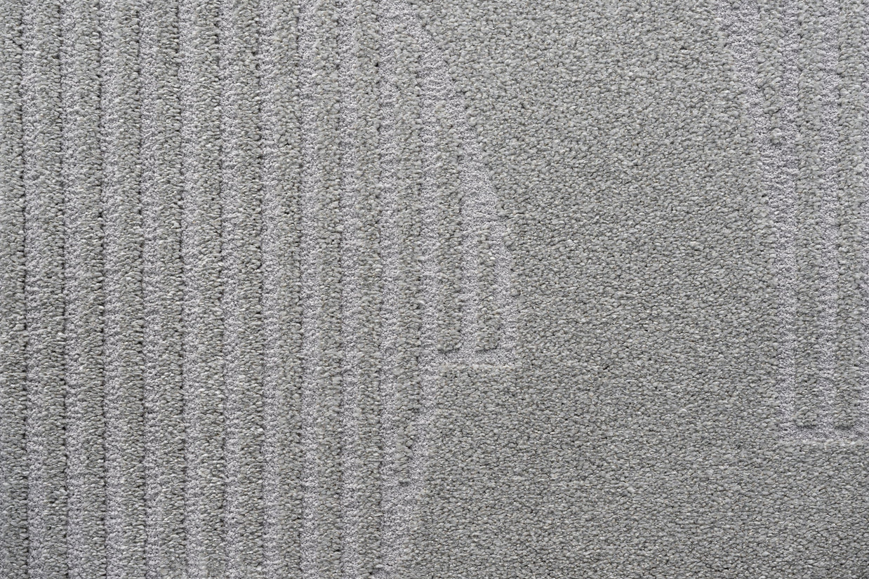 Abstract Geometric Pattern Luxurious Textured Trentino Rug