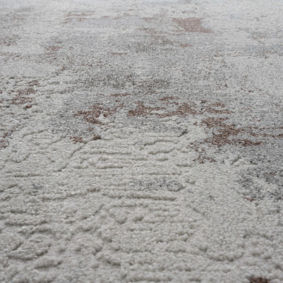 Modern Abstract Design Valentino Round Rug (46024-6111) Size: 160 x 160cm