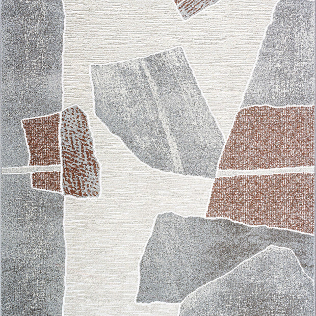 Organic Shapes Abstract Design Valentino Rug