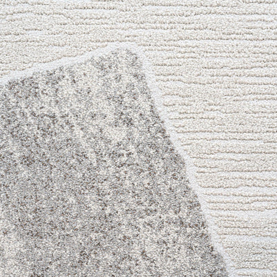Organic Shapes Abstract Design Rounded Square Valentino Rug (46038-6191) Size: 200 x 200cm