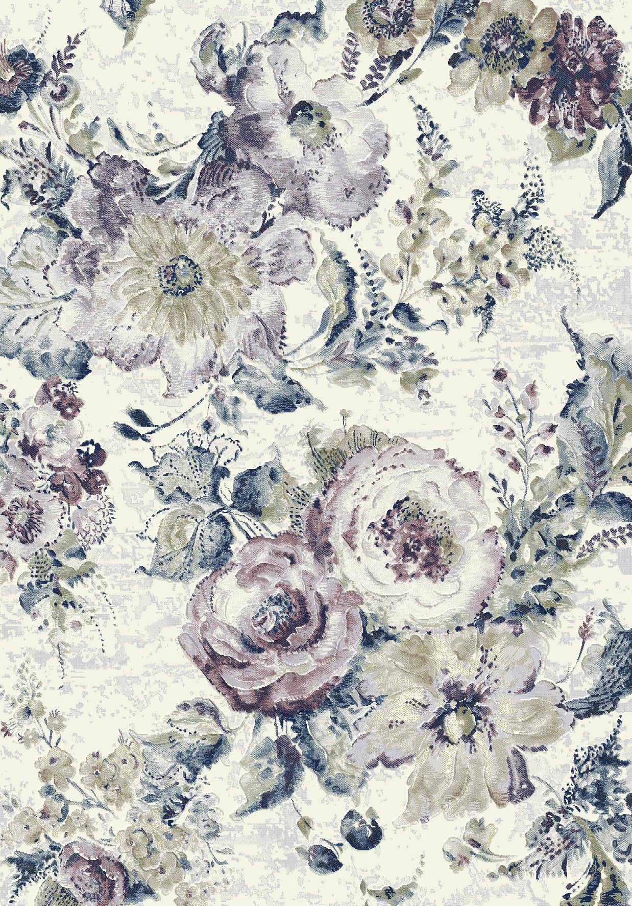 Mastercraft Floral Argentum Rug