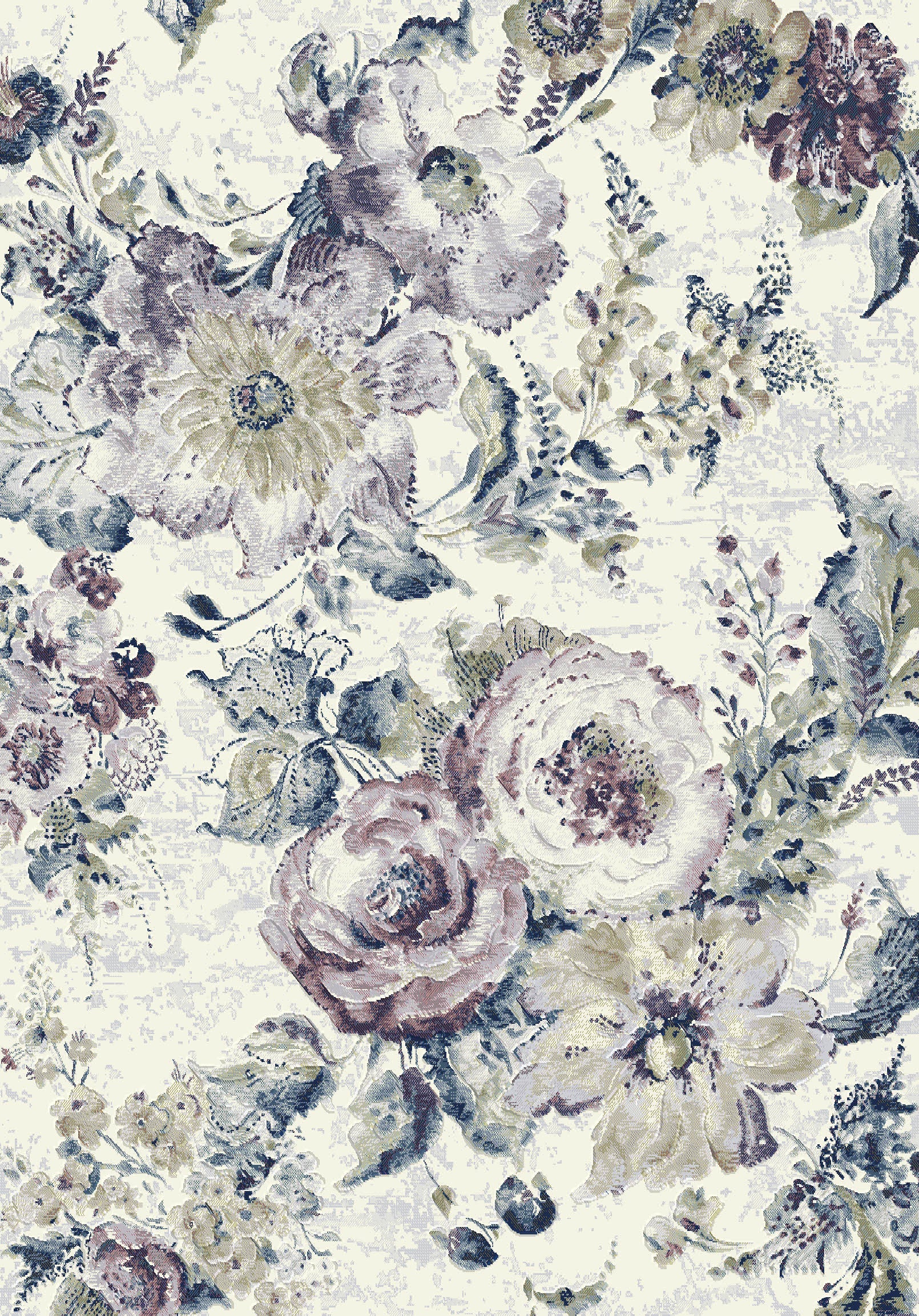 Mastercraft Floral Argentum Rug