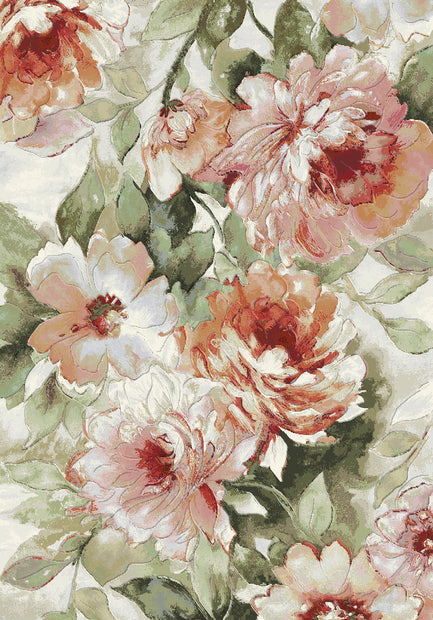 Mastercraft Floral Design Argentum Rug