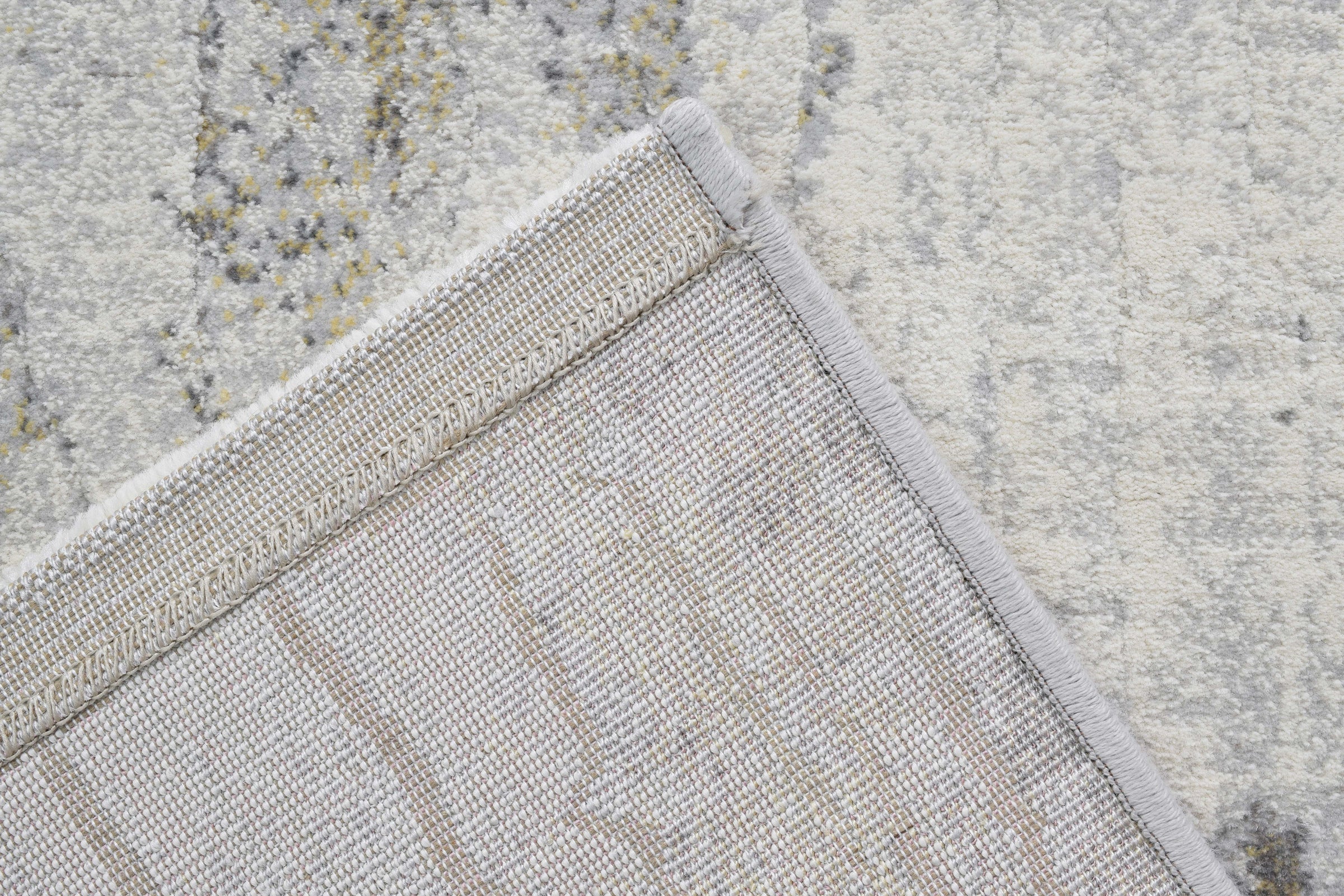 Abstract Design Argentum Rug