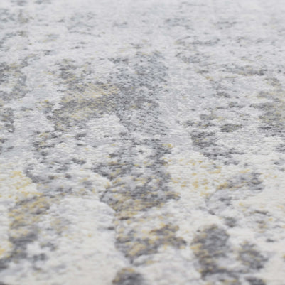 Abstract Design Argentum Rug
