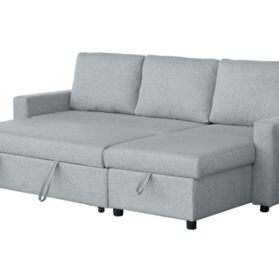 Rosa Sofa Bed with Chaise & Storage + USB