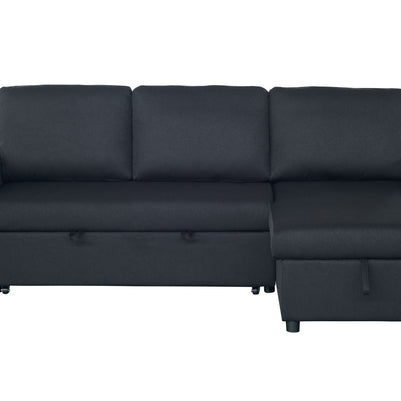 Rosa Sofa Bed with Chaise & Storage + USB