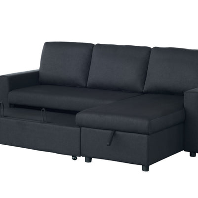 Rosa Sofa Bed with Chaise & Storage + USB