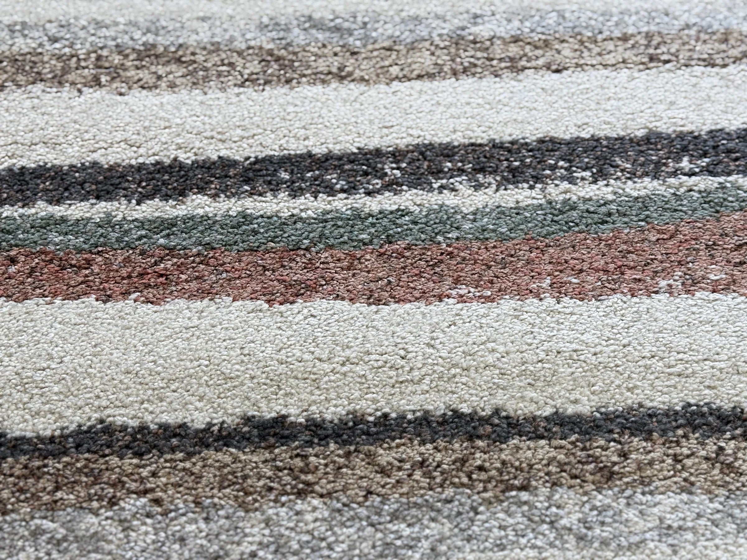 Modern Abstract Pattern Mehari Shaggy Rug