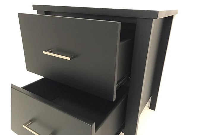 Tina 2 Drw Bedside Table