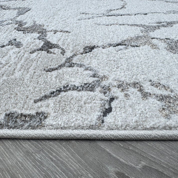 Abstract Design Ivory & Gold Valentino Runner (46001-6191) 67cm Wide x Cut to Order