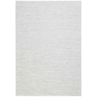 Abrash Design Off White and Light Grey Colour Rug