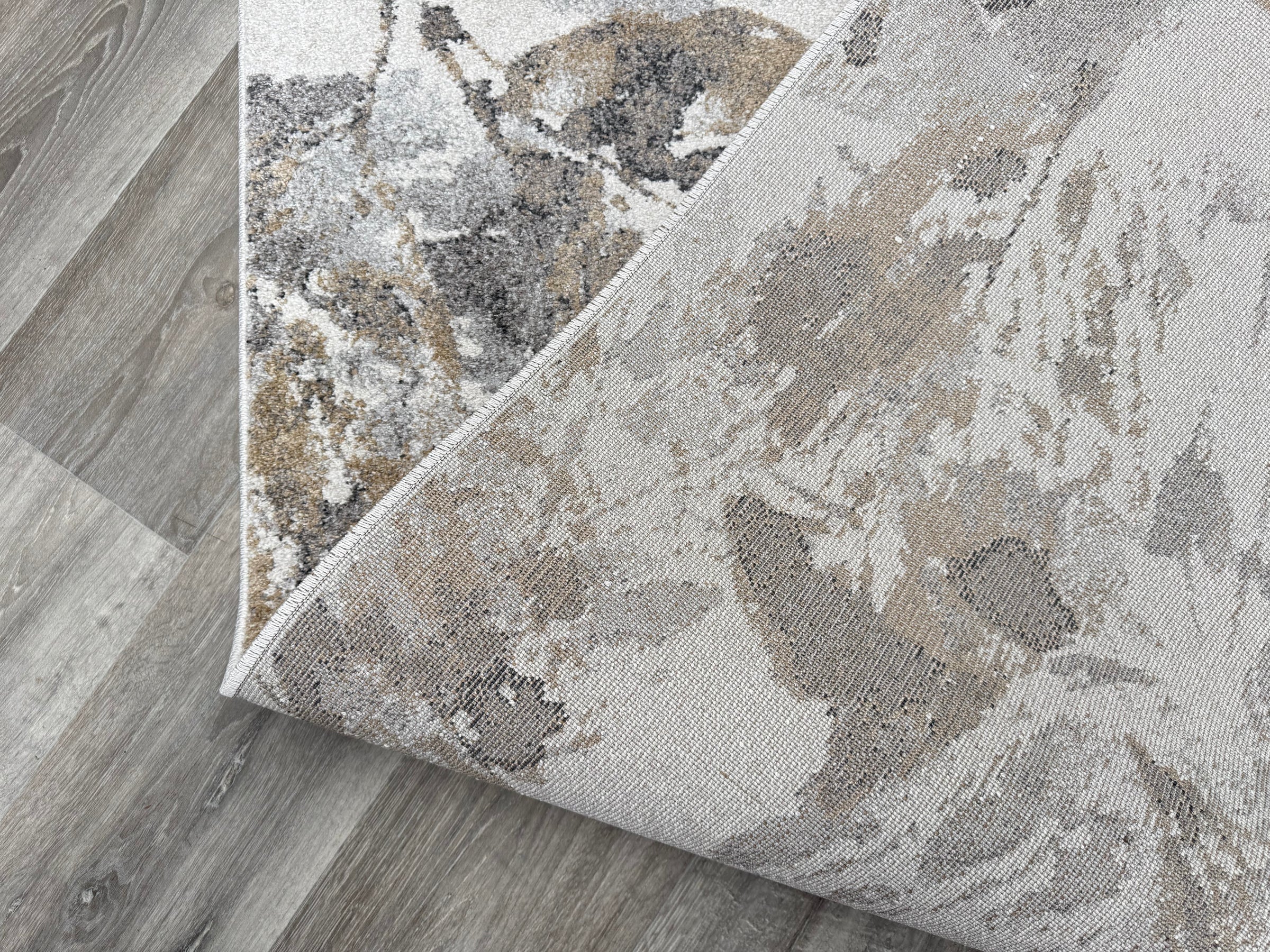 Beautiful Leaf Design Madison Hallway Runner 67cm Wide x Cut to Order (34007-6191)