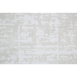 Modern Luxurious Textured Trentino Ivory Round Rug