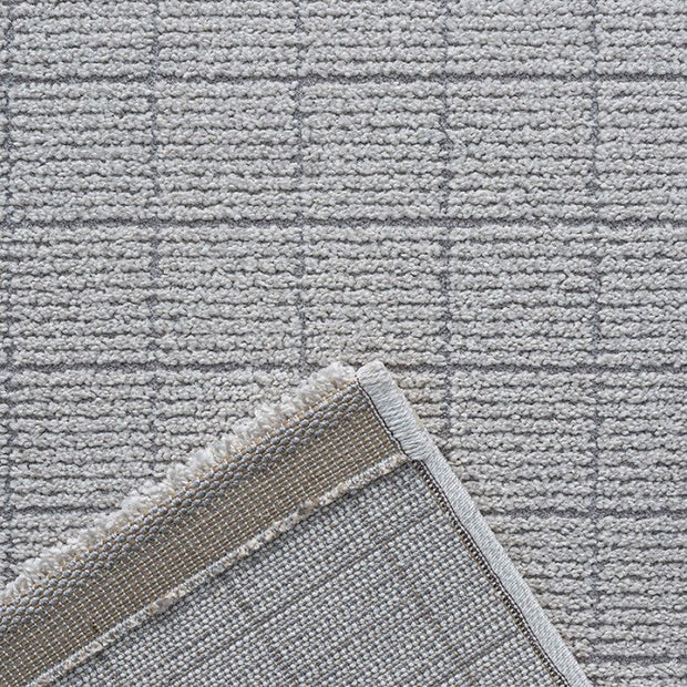 Rugs Direct Luxurious Textured Grid Pattern Trentino Rug