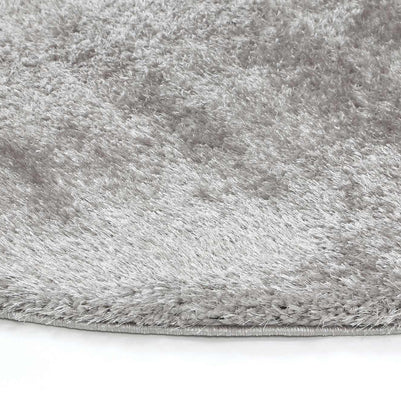 Dream Shaggy Grey Colour Turkish Round Rug