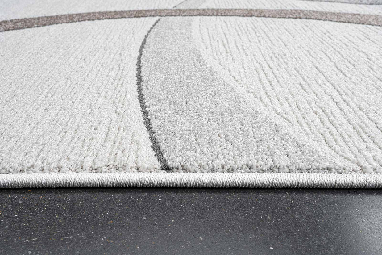 Contemporary Circle Pattern Valentino Rug