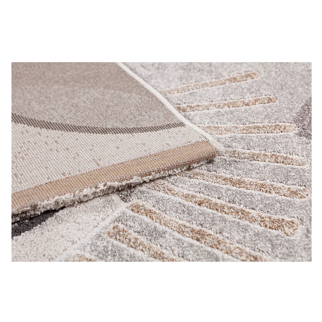 Multi Tone Abstract Geometric Pattern Valentino Rug