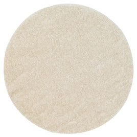 Dream Shaggy Beige Colour Turkish Round Rug