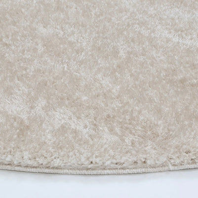 Dream Shaggy Beige Colour Turkish Round Rug