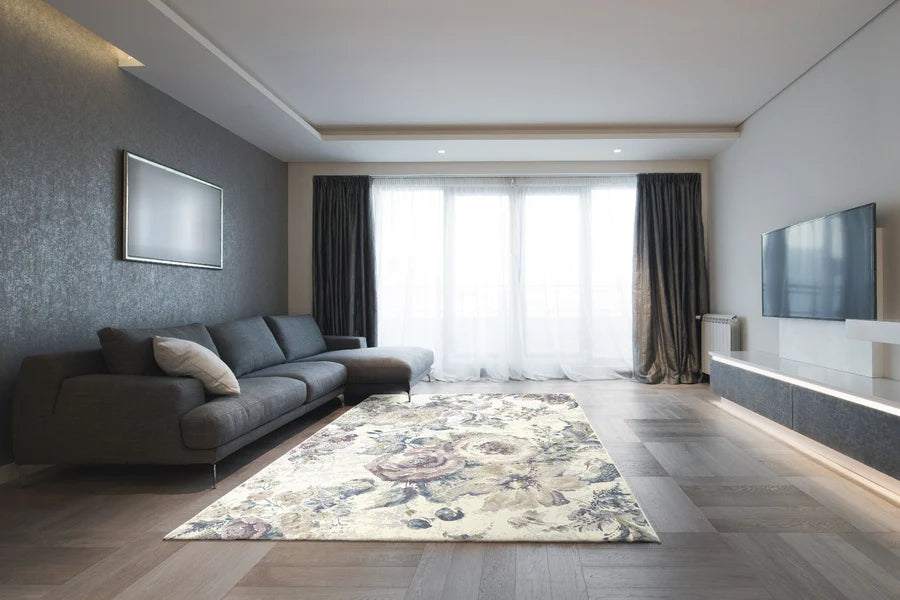 Mastercraft Floral Argentum Rug