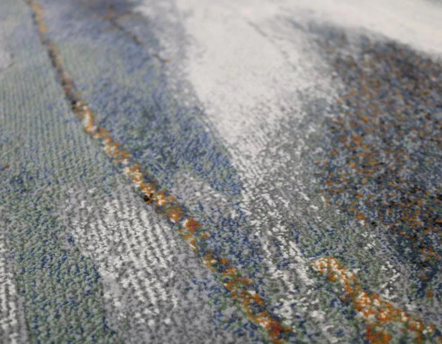 Contemporary Design Argentum Round Rug