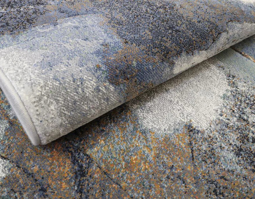 Contemporary Design Argentum Round Rug