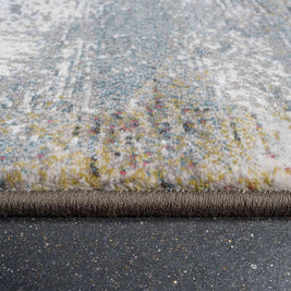 Funky Abstract Multi Coloured Design Argentum Rug