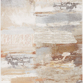 Funky Abstract Design Argentum Rug