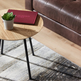 Funky Abstract Design Argentum Rug