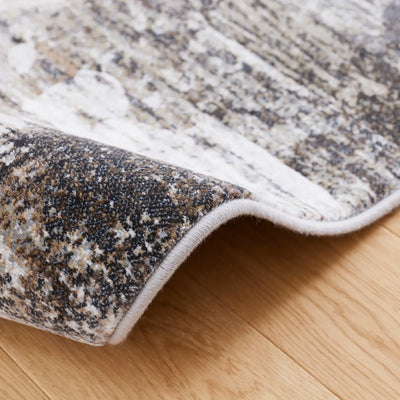 Funky Abstract Design Argentum Rug