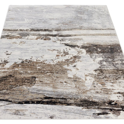 Funky Abstract Design Argentum Rug