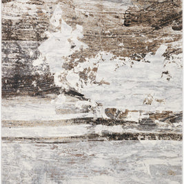 Funky Abstract Design Argentum Rug
