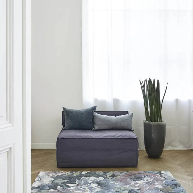 Multicoloured Floral Modern Style Argentum Rug