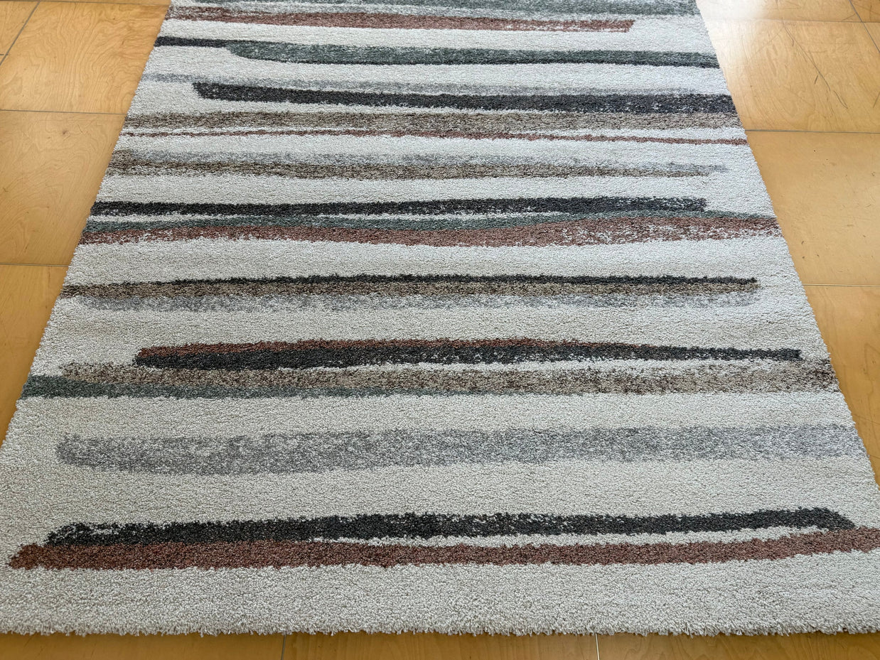 Modern Abstract Pattern Mehari Shaggy Rug