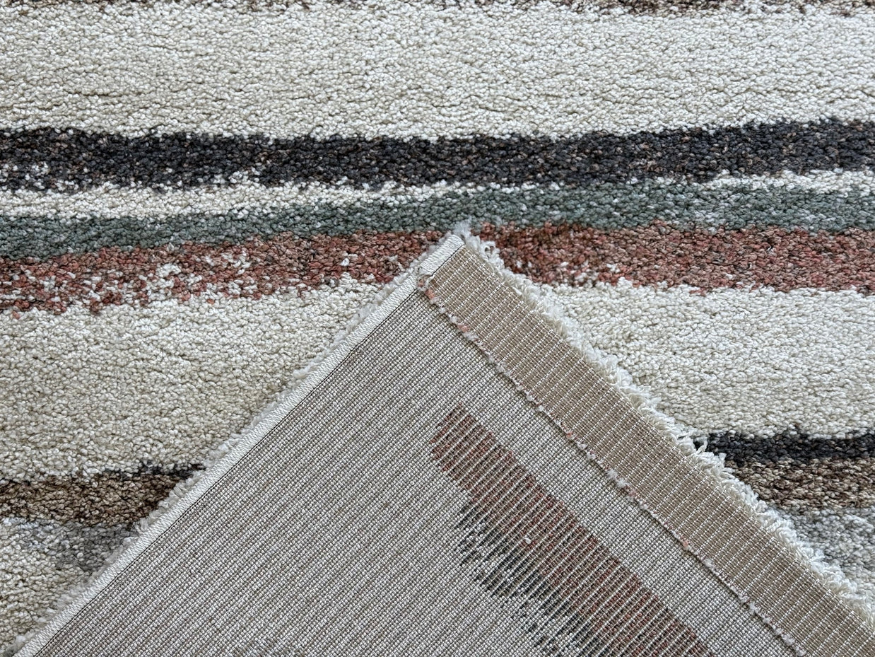 Modern Abstract Pattern Mehari Shaggy Rug