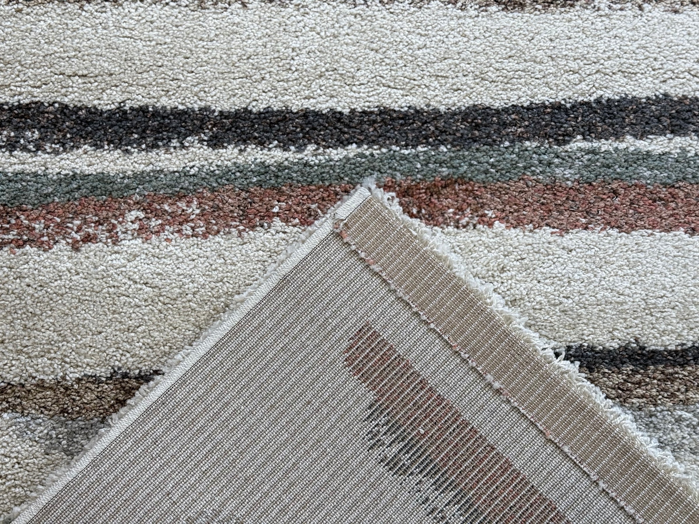 Modern Abstract Pattern Mehari Shaggy Rug