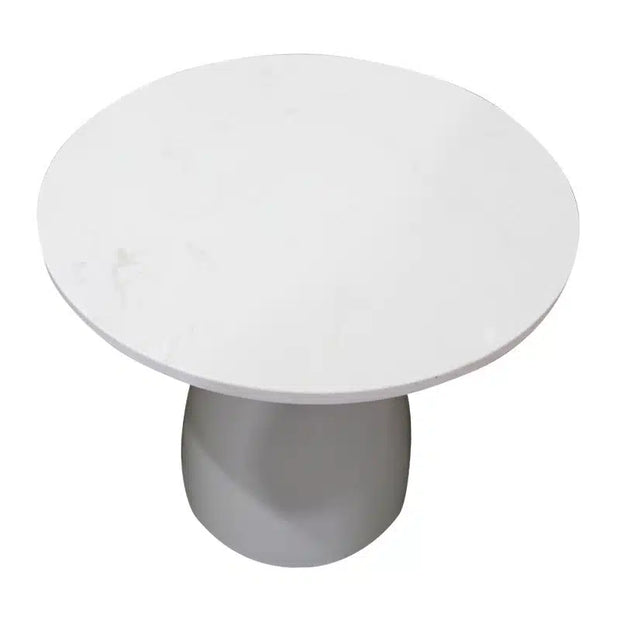 Cavani Side Table- Cream