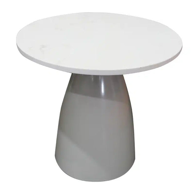 Cavani Side Table- Cream
