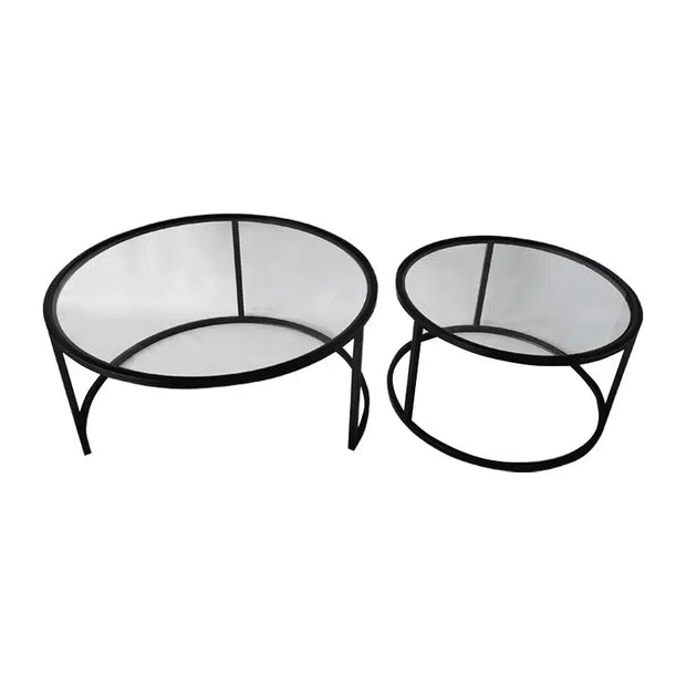 Drago Coffee Table Nest – Black