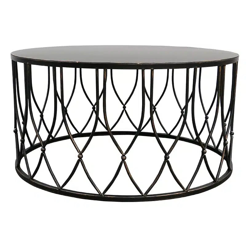 Chang Coffee Table – Burnt Gold