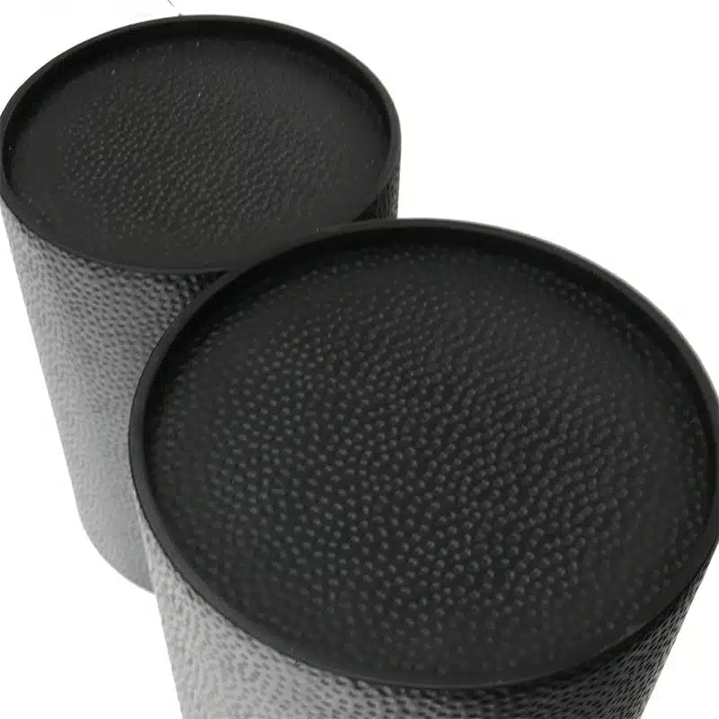 Drum Set of 2 Side Tables – Black