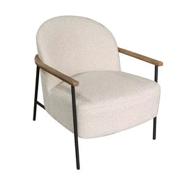 Taylor Armchair Oatmeal + Oak + Black